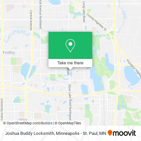 Mapa de Joshua Buddy Locksmith