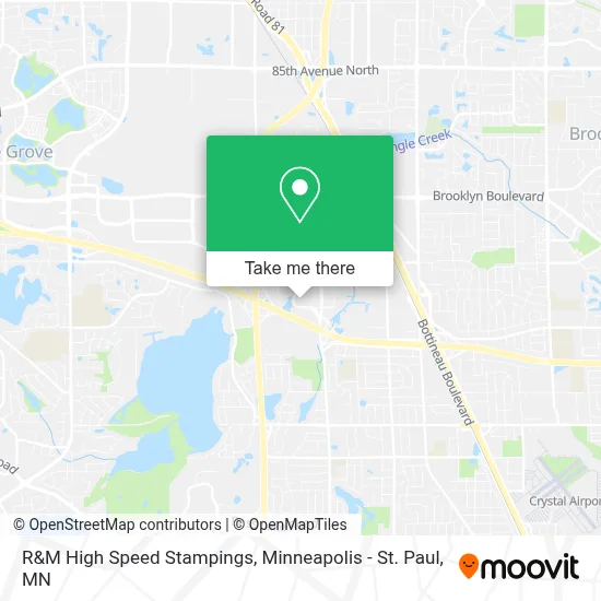 R&M High Speed Stampings map