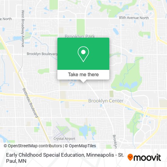 Early Childhood Special Education map