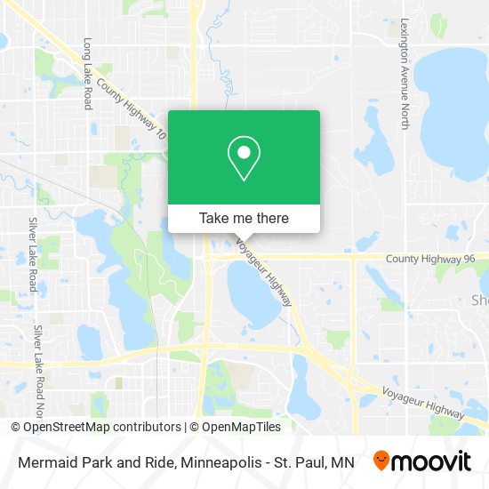 Mapa de Mermaid Park and Ride
