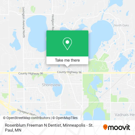 Rosenblum Freeman N Dentist map