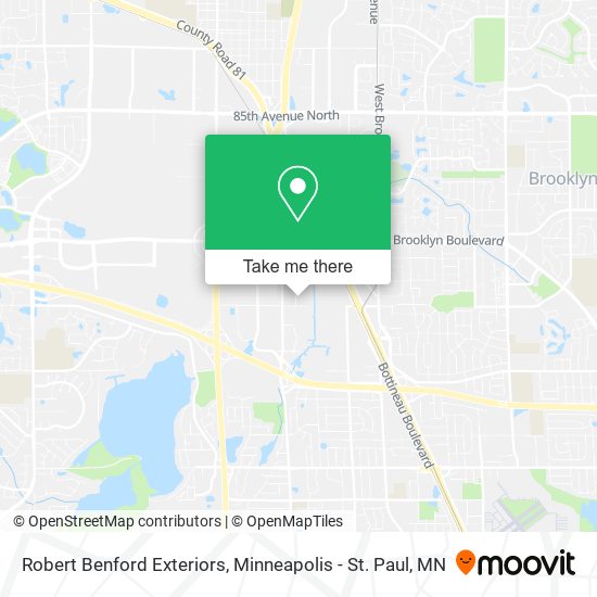 Robert Benford Exteriors map