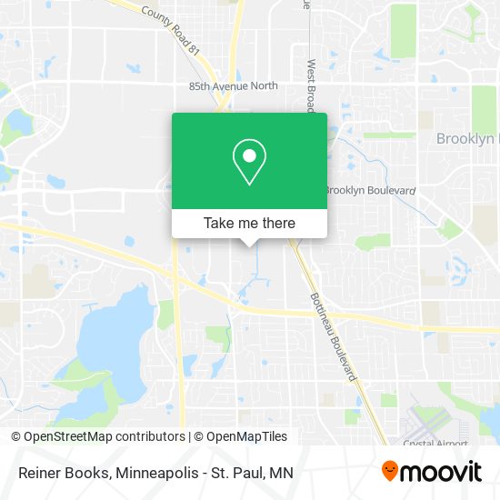 Reiner Books map