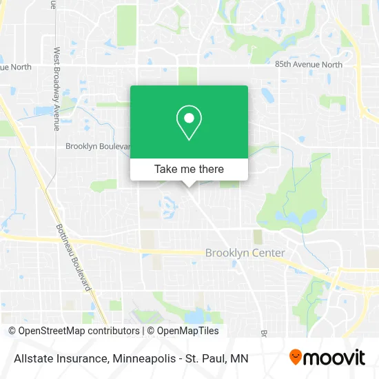 Allstate Insurance map