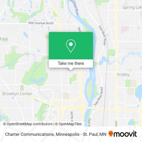 Charter Communications map