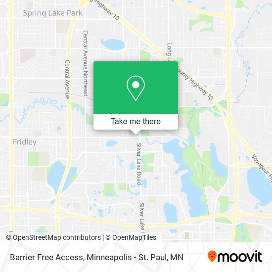 Barrier Free Access map