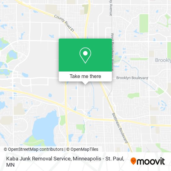 Mapa de Kaba Junk Removal Service