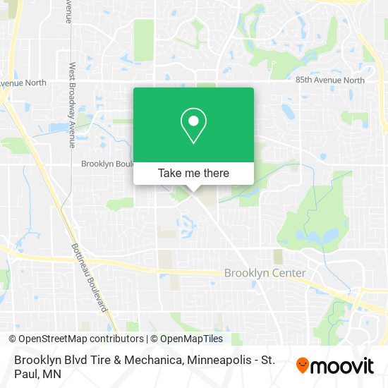 Brooklyn Blvd Tire & Mechanica map