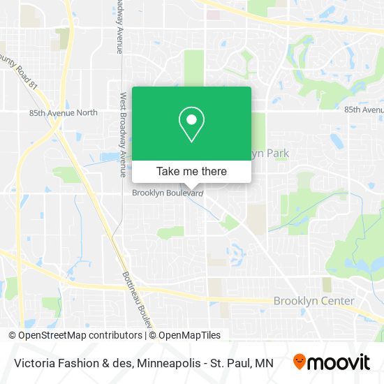 Victoria Fashion & des map