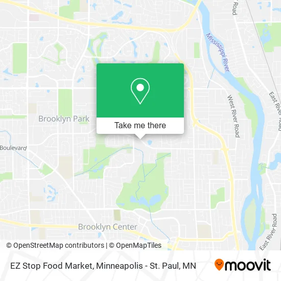 EZ Stop Food Market map