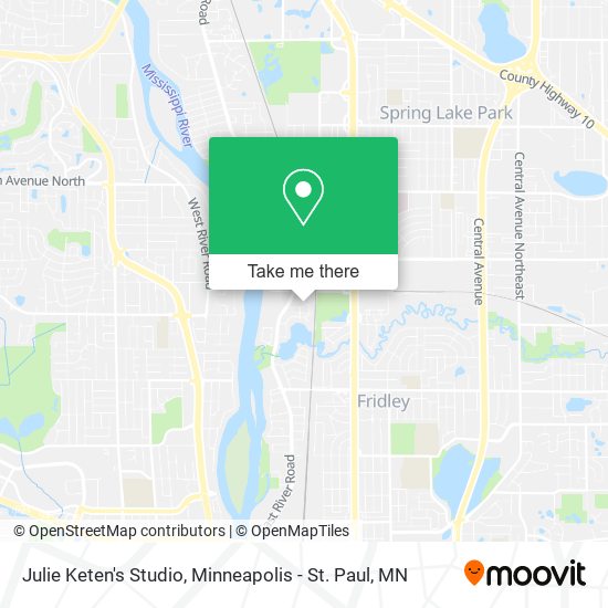 Mapa de Julie Keten's Studio