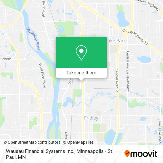 Wausau Financial Systems Inc. map