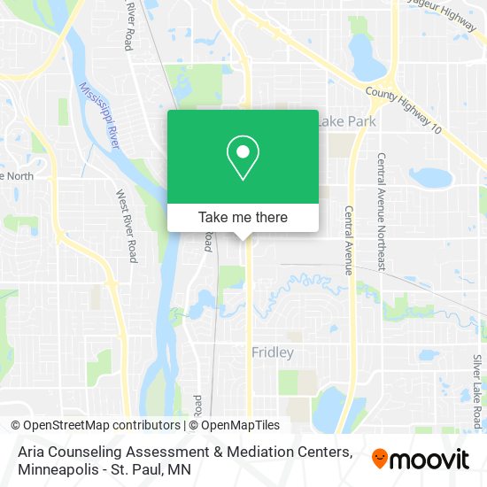 Aria Counseling Assessment & Mediation Centers map
