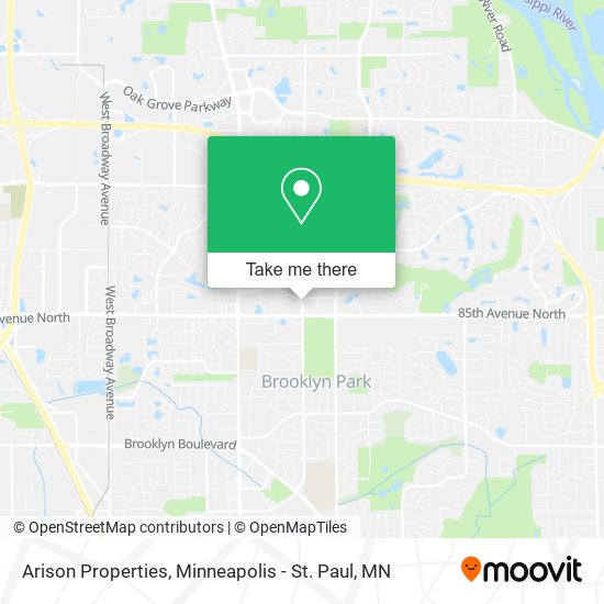 Arison Properties map