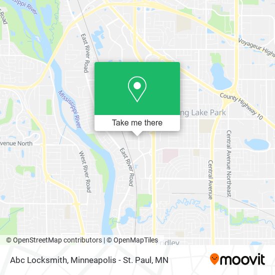 Abc Locksmith map