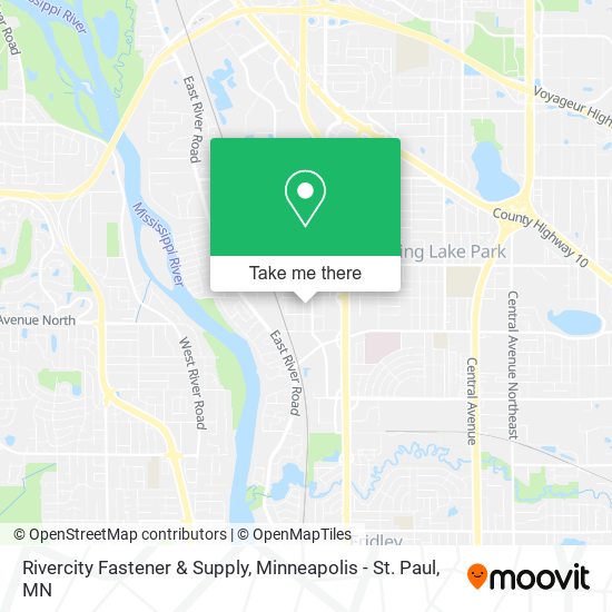 Rivercity Fastener & Supply map