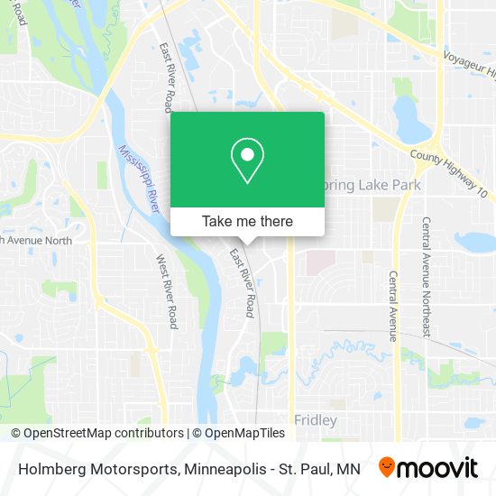 Holmberg Motorsports map