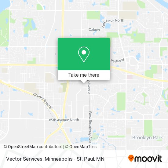 Vector Services map