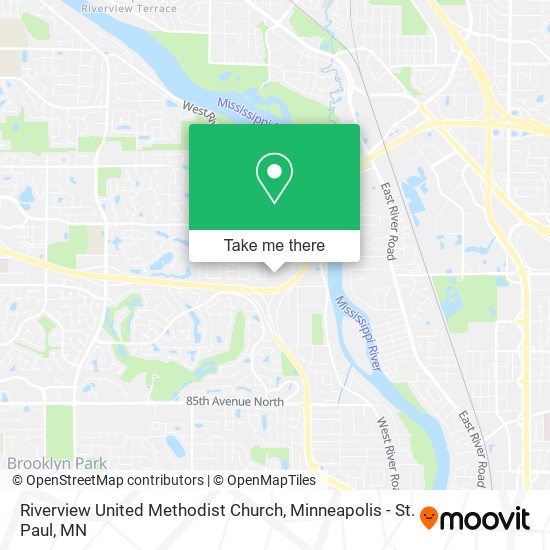Riverview United Methodist Church map