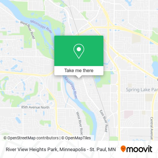 River View Heights Park map