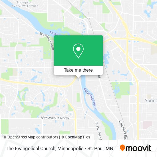 The Evangelical Church map