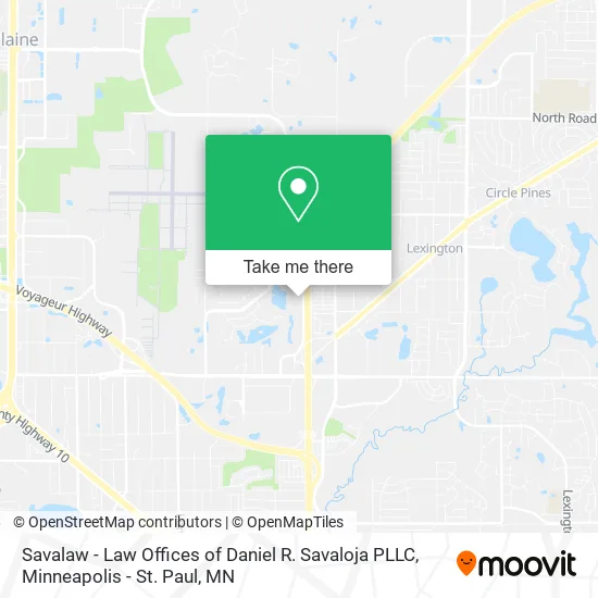Savalaw - Law Offices of Daniel R. Savaloja PLLC map