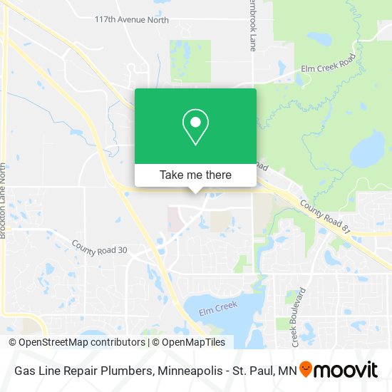 Gas Line Repair Plumbers map