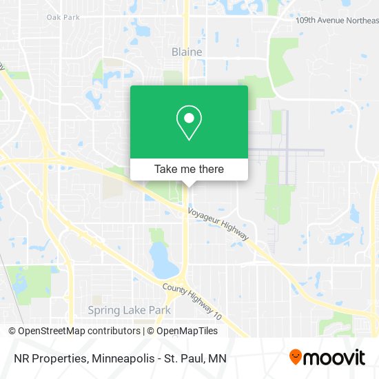 NR Properties map