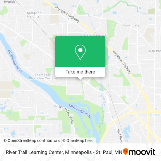 Mapa de River Trail Learning Center