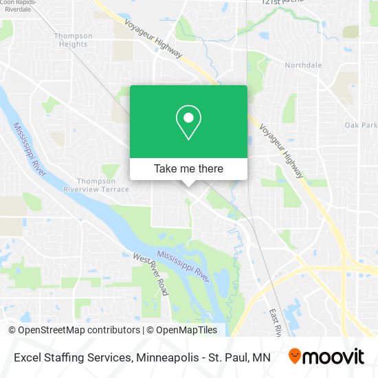 Excel Staffing Services map