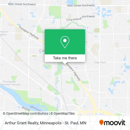 Mapa de Arthur Grant Realty