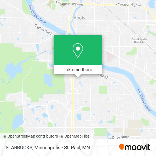 STARBUCKS map