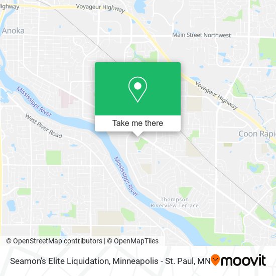 Mapa de Seamon's Elite Liquidation