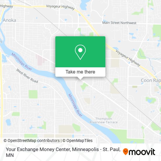 Mapa de Your Exchange Money Center