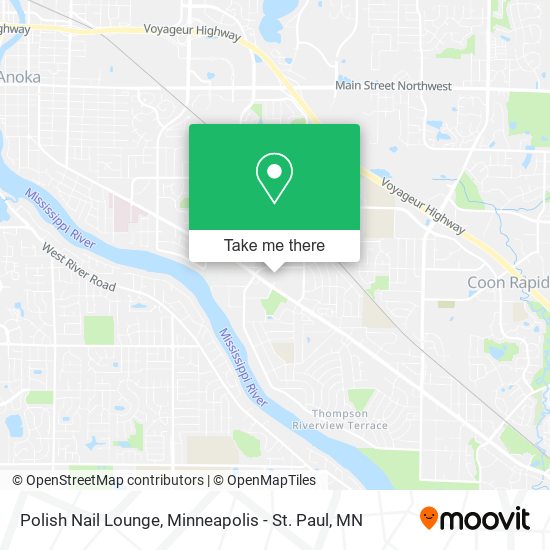 Polish Nail Lounge map