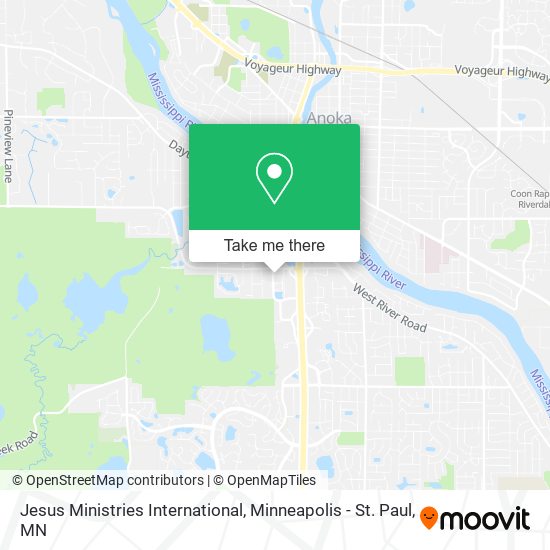 Mapa de Jesus Ministries International