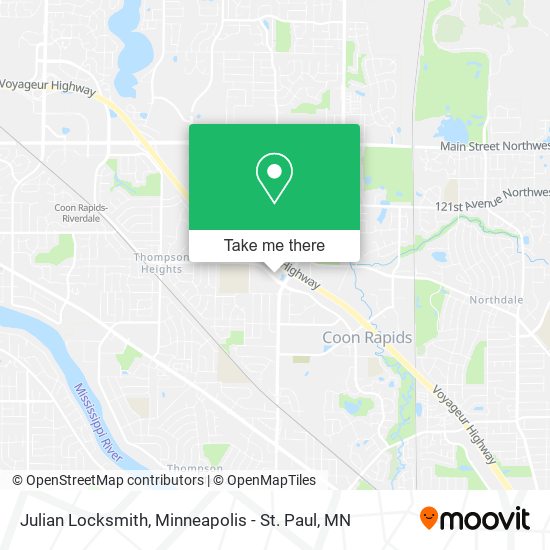 Julian Locksmith map