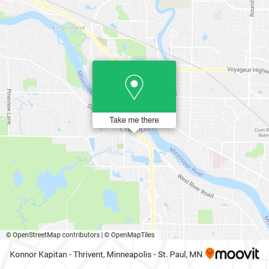 Konnor Kapitan - Thrivent map