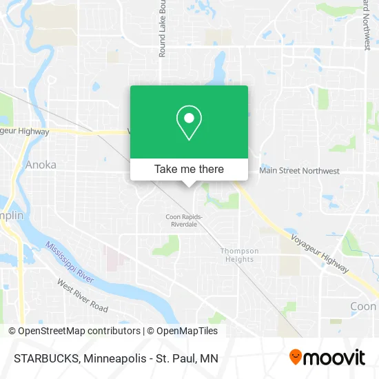 STARBUCKS map
