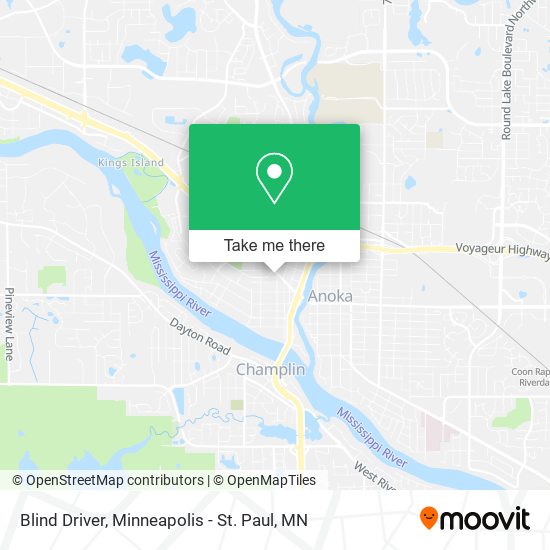 Mapa de Blind Driver
