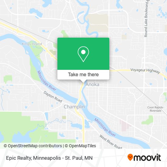 Epic Realty map