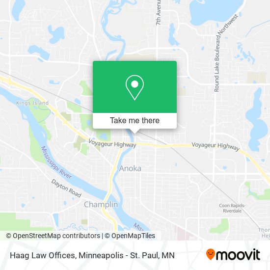Haag Law Offices map