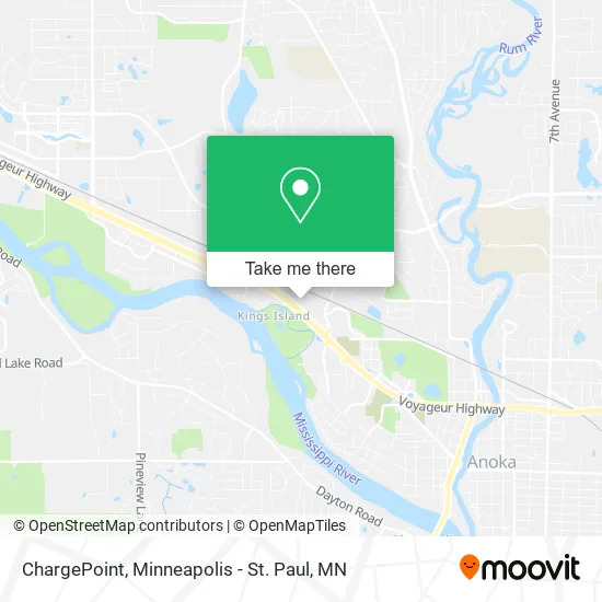ChargePoint map