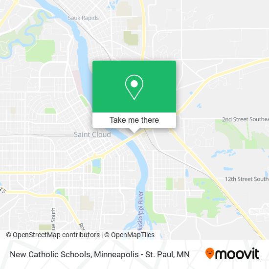 Mapa de New Catholic Schools