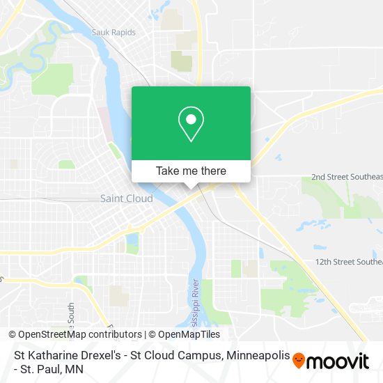 St Katharine Drexel's - St Cloud Campus map