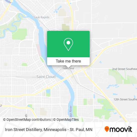 Mapa de Iron Street Distillery