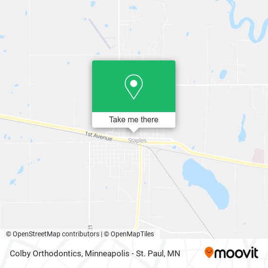 Mapa de Colby Orthodontics
