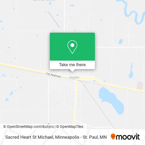 Mapa de Sacred Heart St Michael