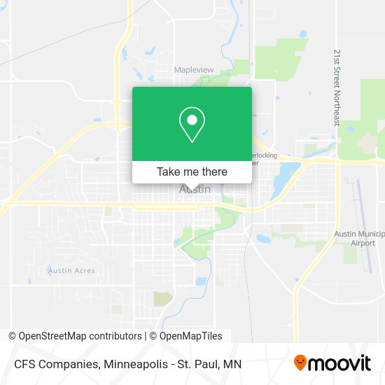 CFS Companies map