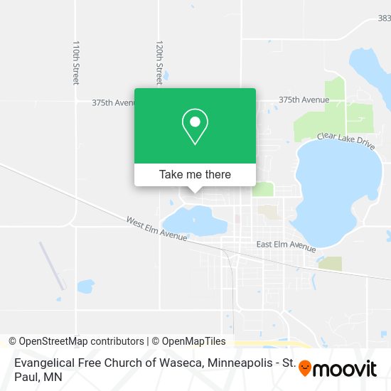 Mapa de Evangelical Free Church of Waseca